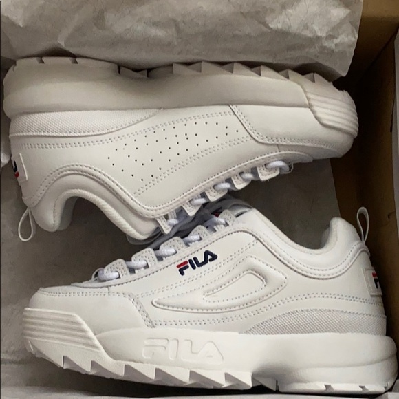 Fila Shoes - All white Fila Sneakers